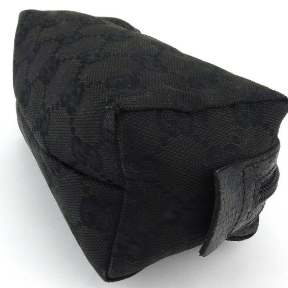 GUCCI porch GG canvas canvas �~ leather Auth used T17602 - Picture 4 of 8